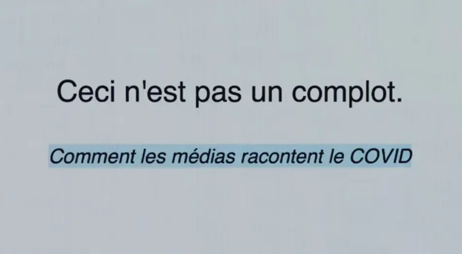 Ceci n’est pas un complot !