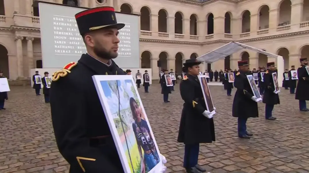 Hommage national aux victimes françaises du 7 octobre
