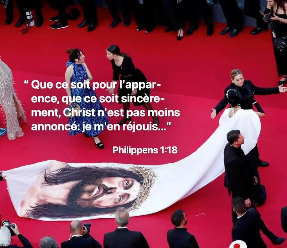 Festival de Cannes Christ à la traîne