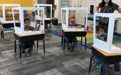 Distanciation enfants école