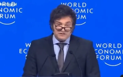 Javier Milei à Davos
