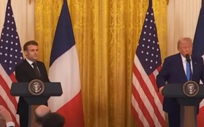 Donald Trump_Emmanuel Macron