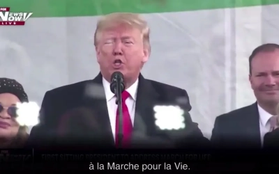 Trump Marche pour la vie 2020
