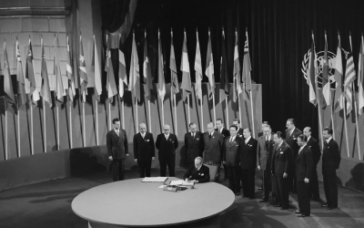 ONU Signature de la Charte