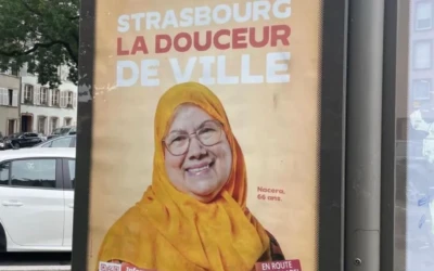 Femme voilée Strasbourg