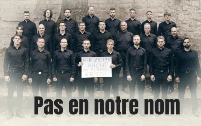 Pas en notre nom Résister Guerre