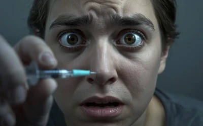 quelqu'un qui a peur d'un vaccin